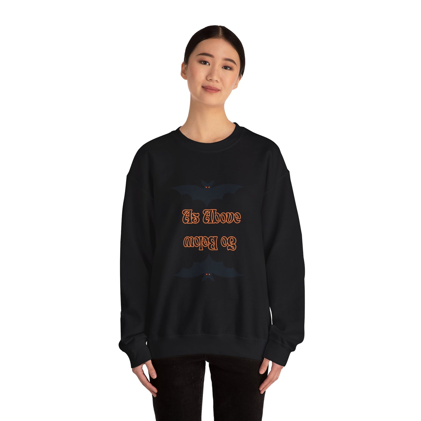 Witchy Halloween Crewneck Sweatshirt